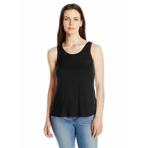 PRANA Women’s Black Foundation Scoop Neck Pocket Tank Top Size Medium